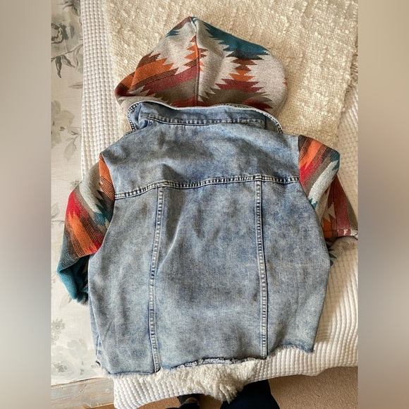 Denim Aztec jacket - Picture 2 of 2